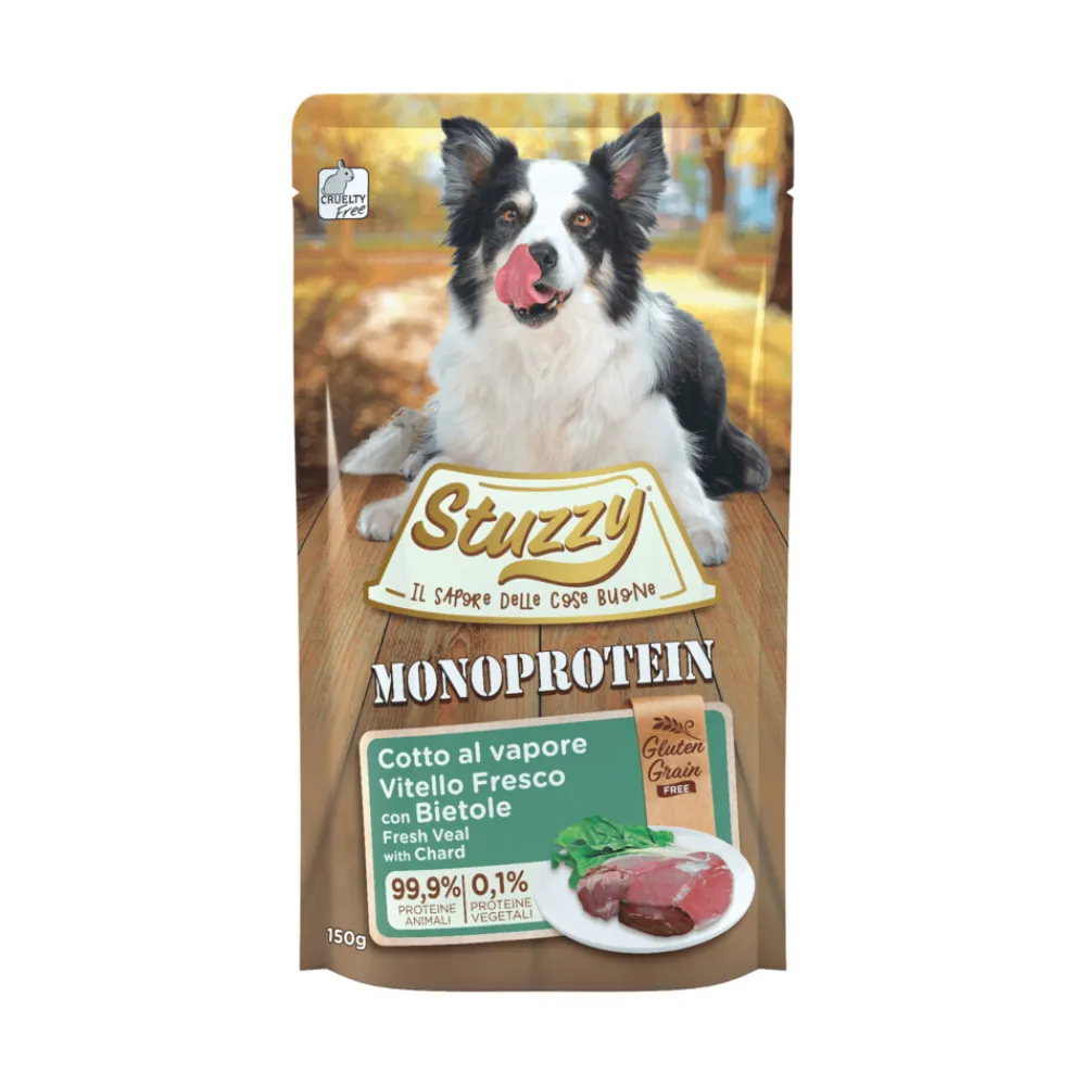 Hondenvoer Monoprotein Graanvrij Kalf - Snijbiet 150 gr^Stuzzy Outlet