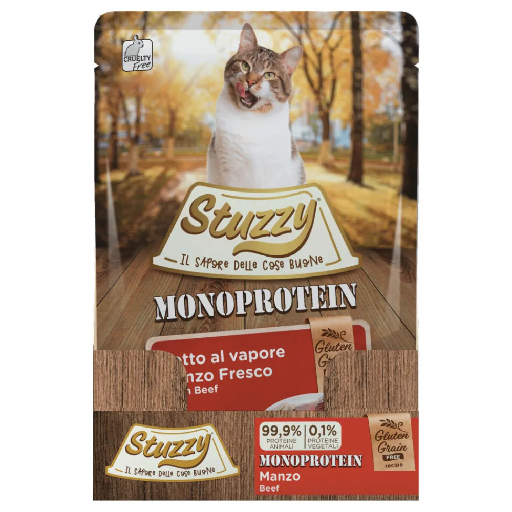 Kattenvoer<Stuzzy Kattenvoer Monoprotein Rund 85 gr