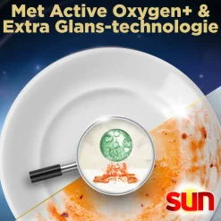 Machineafwas<Sun Brilliant Shine+ All-in 1 Vaatwascapsules 26 stuks