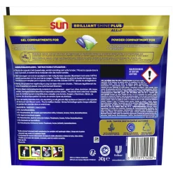 New Brilliant Shine+ All-in 1 Vaatwascapsules 16 stuks Machineafwas