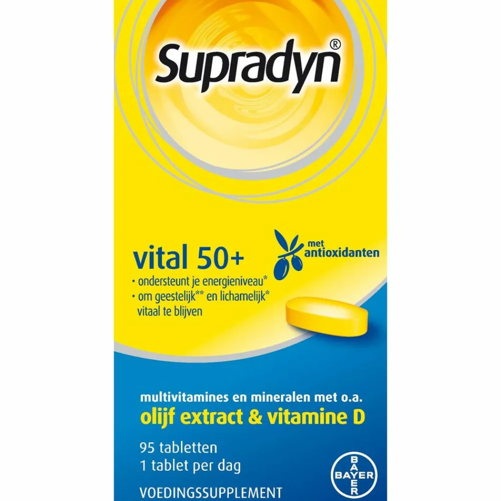 Vitaminen 50+<Supradyn Vital 50+ 95 tabletten