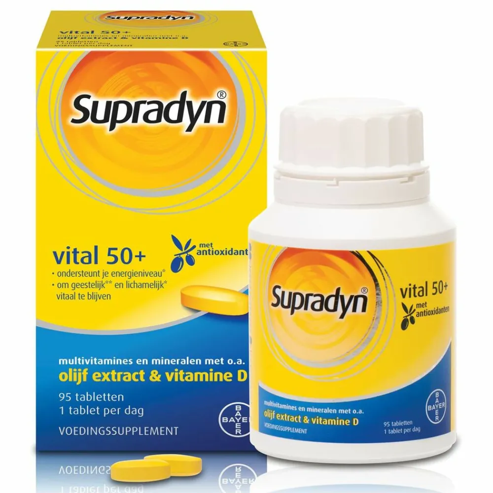 Vitaminen 50+<Supradyn Vital 50+ 95 tabletten