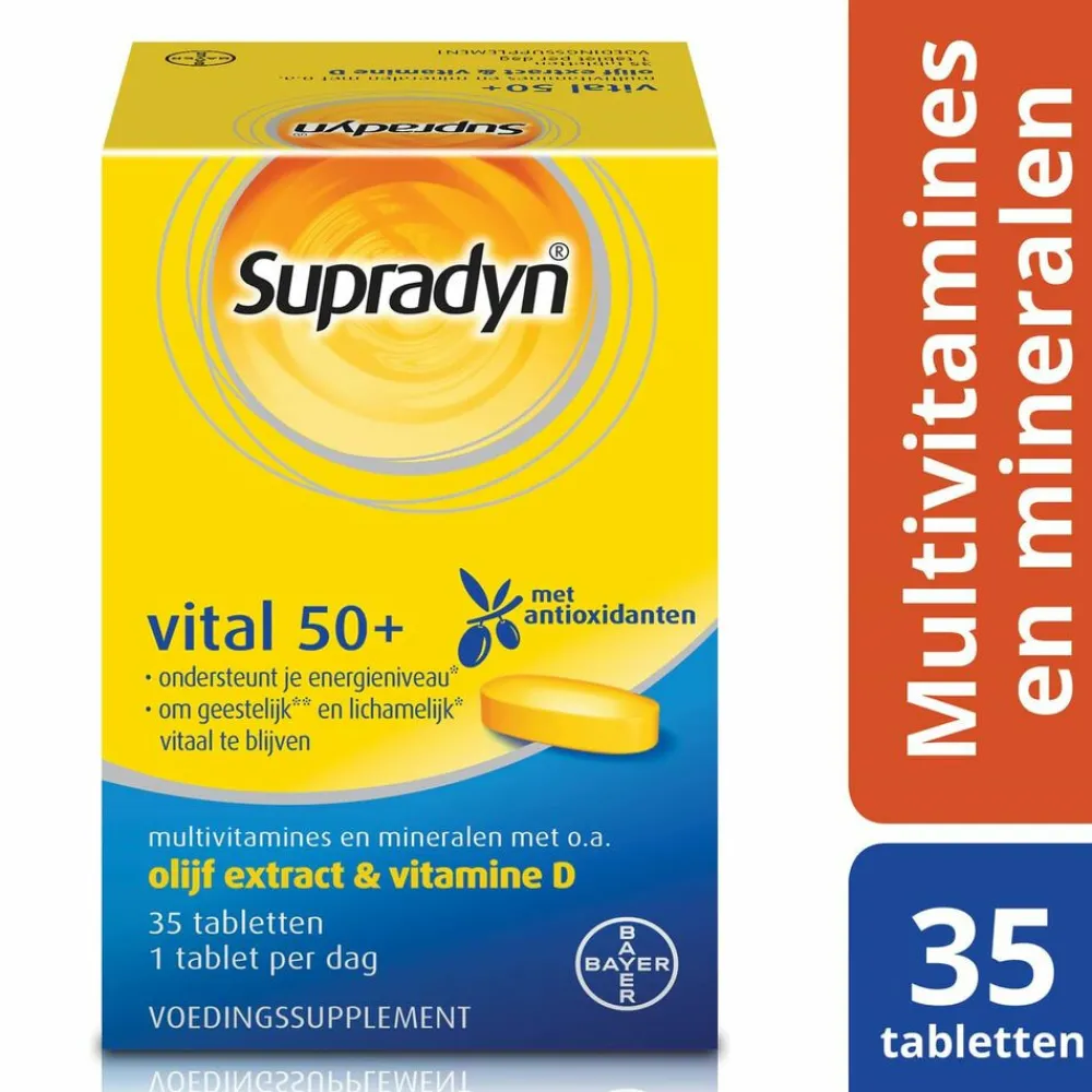New Vital 50+ 35 tabletten Vitaminen 50+