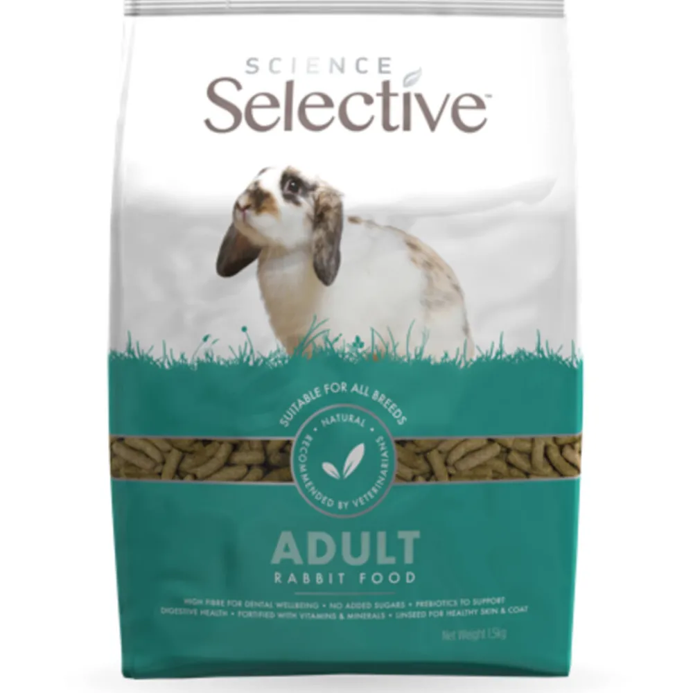 Science Selective Rabbit Konijnenvoer 3 kg Droogvoer & Zaden