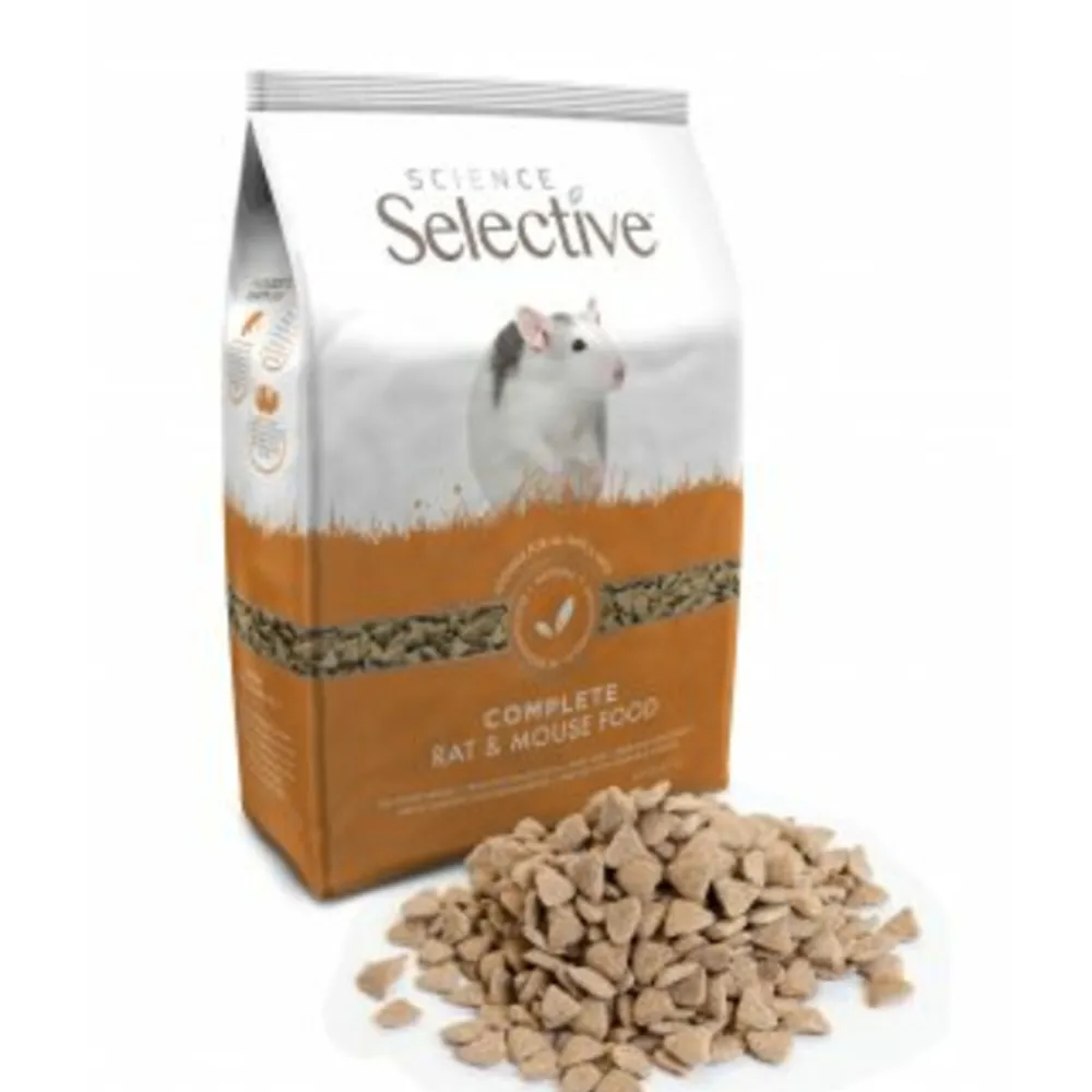 New Science Selective Rat & Muis 1,5 kg Droogvoer & Zaden