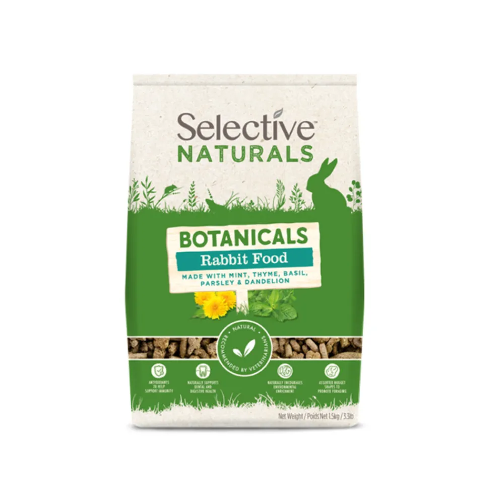 Droogvoer & Zaden<Supreme Selective Botanicals Konijn 1,5 kg
