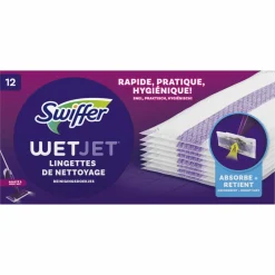 WetJet Dweilsysteem Navulling Reinigingsdoekjes 12 stuks^Swiffer Clearance
