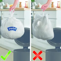 Pedaalemmerzakken met Handvat 20 liter 20 stuks^Swirl Sale