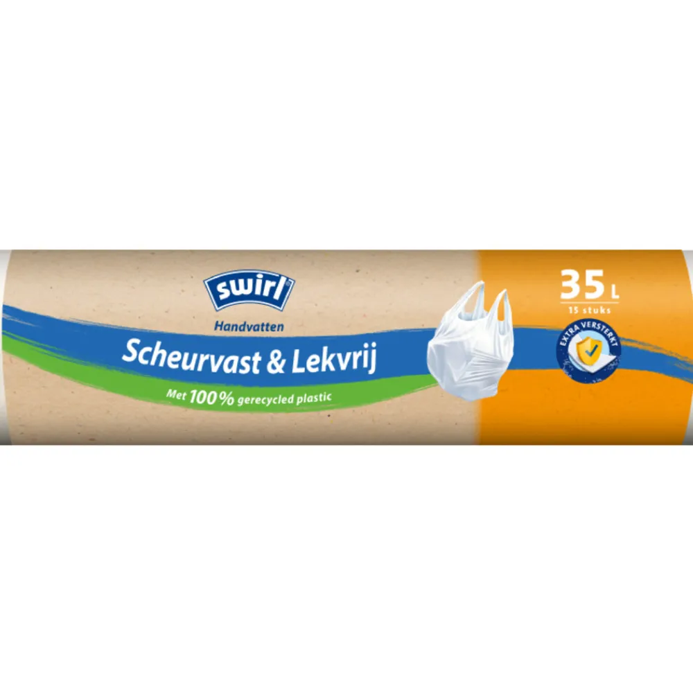 Clearance Pedaalemmerzakken met Handvat 35 liter 15 stuks Huishoud & Vuilniszakken