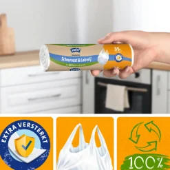 Clearance Pedaalemmerzakken met Handvat 35 liter 15 stuks Huishoud & Vuilniszakken