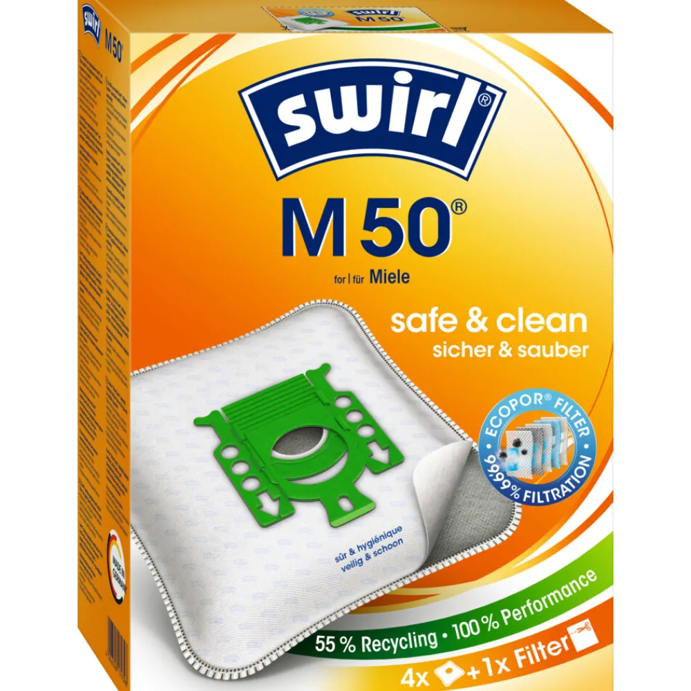 Best Stofzuigerzakken M50 - MP Plus 4 stuks Hulpmiddelen