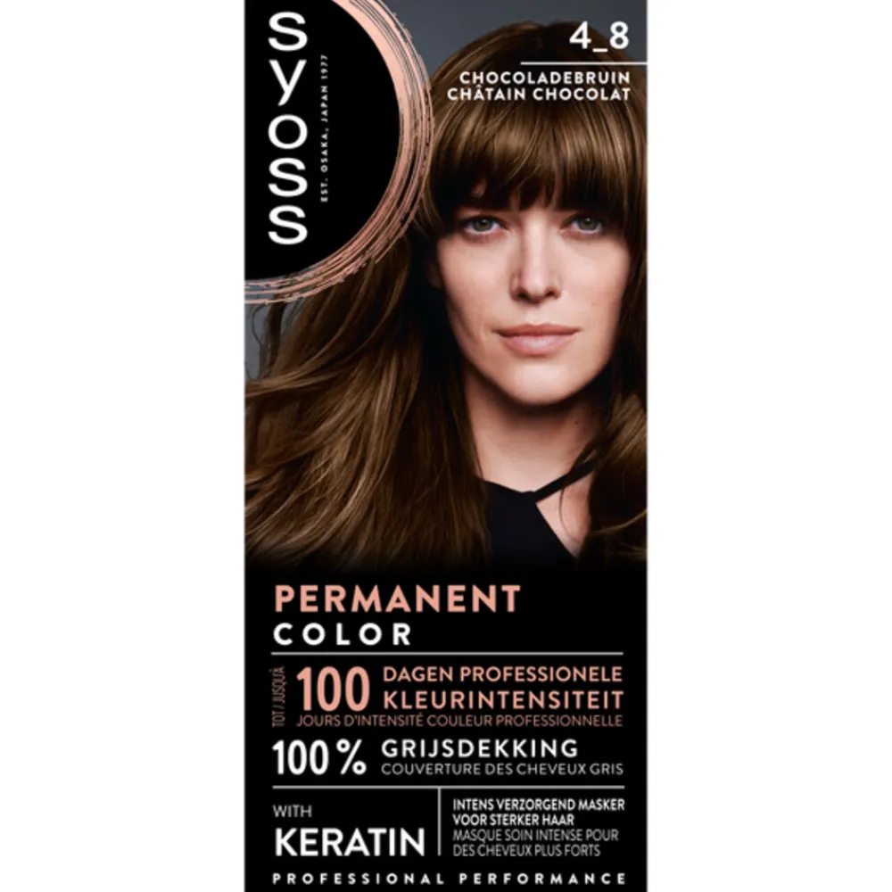 Baseline Haarverf 4-8 Chocoladebruin^Syoss Discount