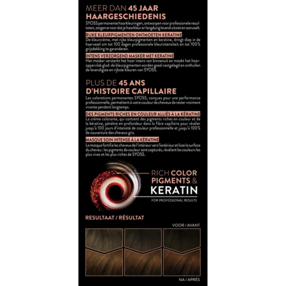 Baseline Haarverf 4-8 Chocoladebruin^Syoss Discount