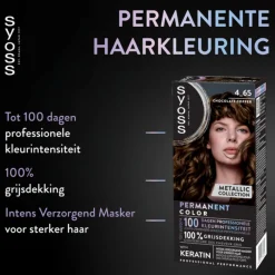 Haarkleuring<Syoss Baseline Haarverf 4-65 Chocolate Copper