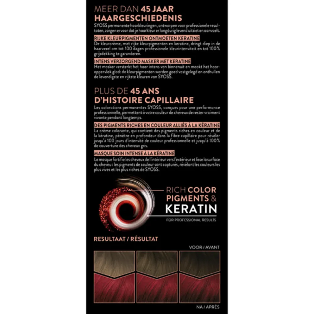 Online Baseline Haarverf 5-29 Intens Rood Haarkleuring