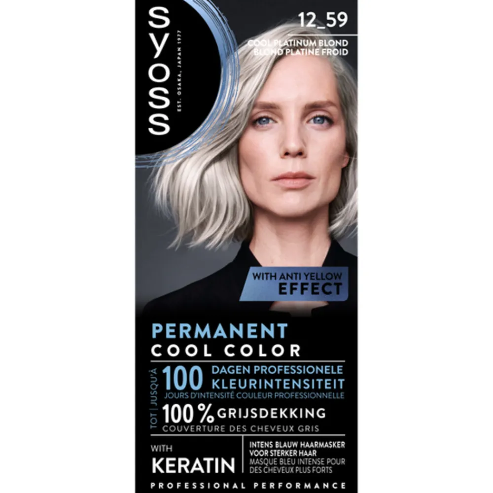 Clearance Baseline Haarverf 12-59 Cool Platinum Blond Haarkleuring