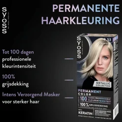 Baseline Haarverf 9-53 Silver Blush^Syoss Clearance