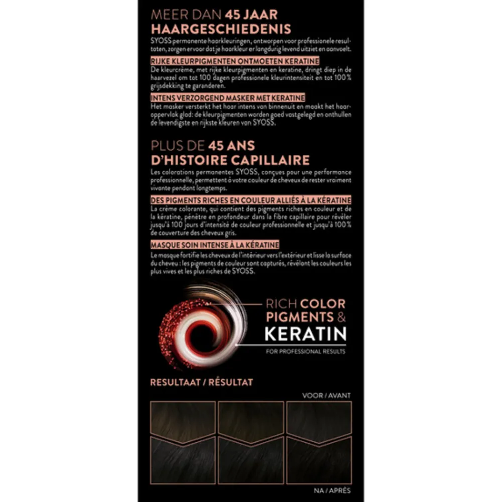 Sale Baseline Haarverf 1-1 Zwart Haarkleuring