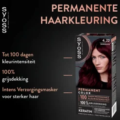 Discount Baseline Haarverf 4-22 Scarlet Red Haarkleuring