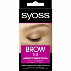 Wenkbrauw- En Wimperverf<Syoss Browtint Donkerblond