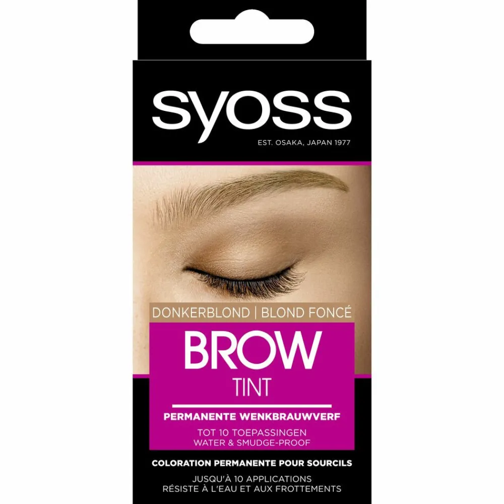 Wenkbrauw- En Wimperverf<Syoss Browtint Donkerblond