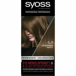 Haarkleuring<Syoss Classic Haarverf 5-8 Hazelnut Brown
