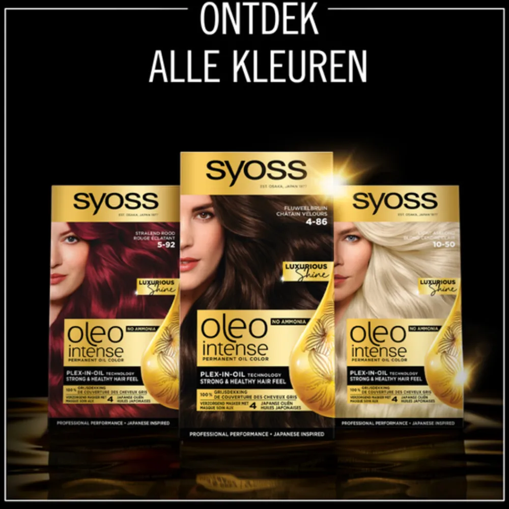 Color Oleo Intense 8-50 Natuurlijk Asblond^Syoss Hot