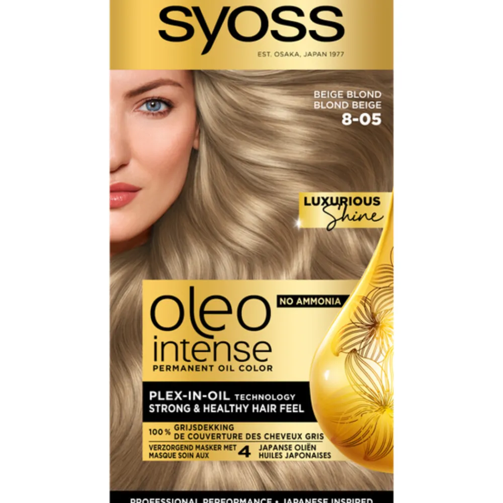 Discount Color Oleo Intense 8-05 Beige Blond Haarkleuring