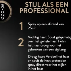 Haarstyling<Syoss Keratin Heatprotection Spray 200 ml