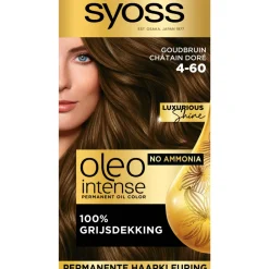 Sale Oleo Intense Haarverf 4-60 Goudbruin Haarkleuring