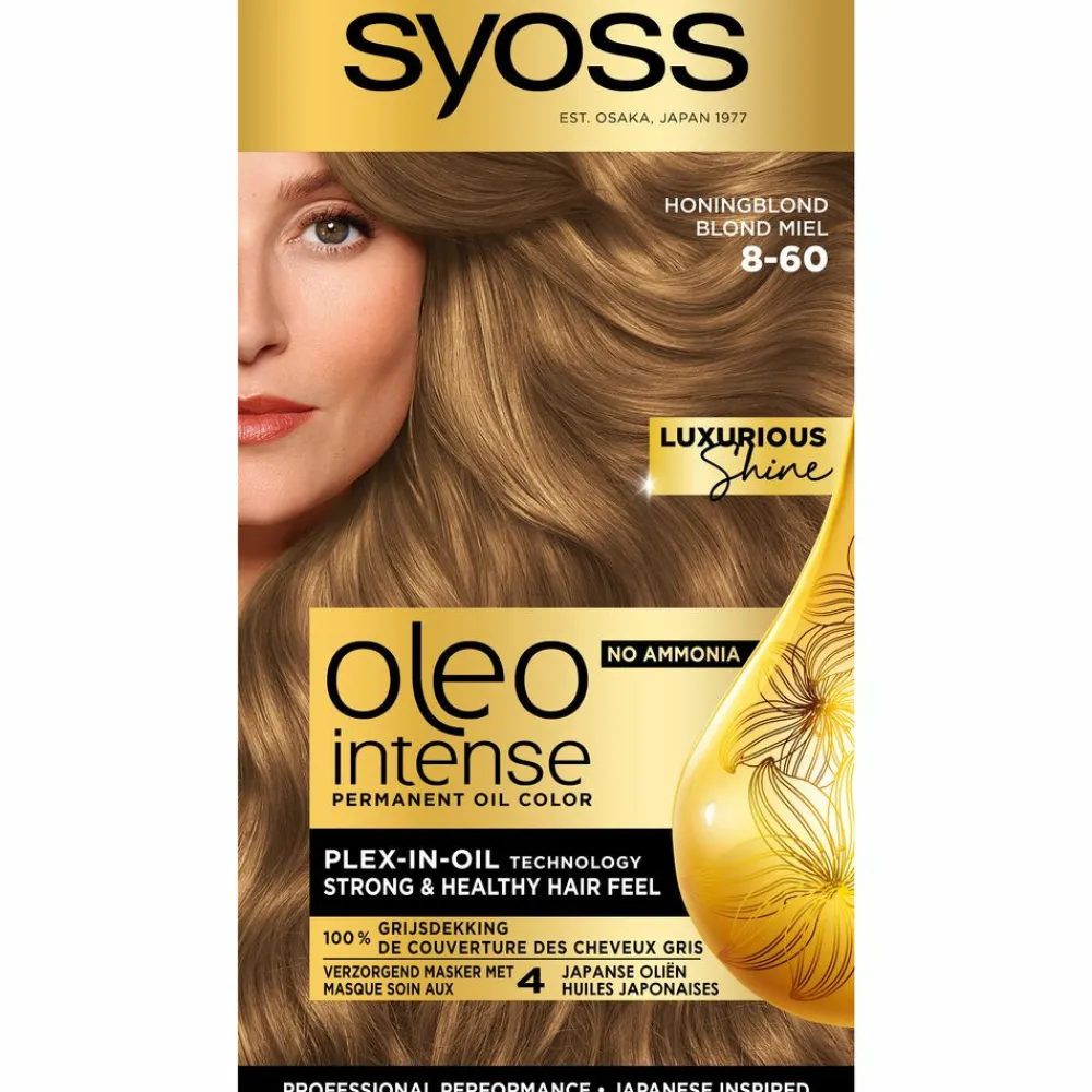 Oleo Intense Haarverf 8-60 Honingblond Haarkleuring