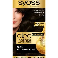 Haarkleuring<Syoss Oleo Intense Haarverf 2-10 Bruinzwart