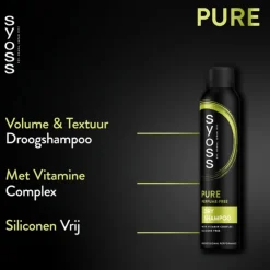 Pure Fresh Droogshampoo 200 ml^Syoss Online