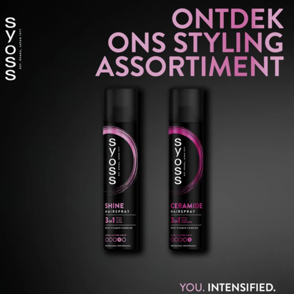 Shine Hold Haarspray 300 ml^Syoss Clearance