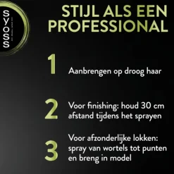 Haarstyling<Syoss Strong Hold Haarspray 300 ml