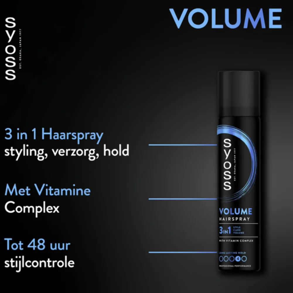 Volume Haarspray 75 ml^Syoss Discount