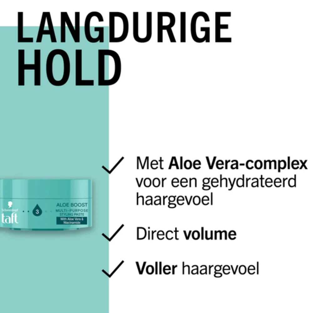 Haarstyling<Taft Aloe Boost Haarpaste 75 ml