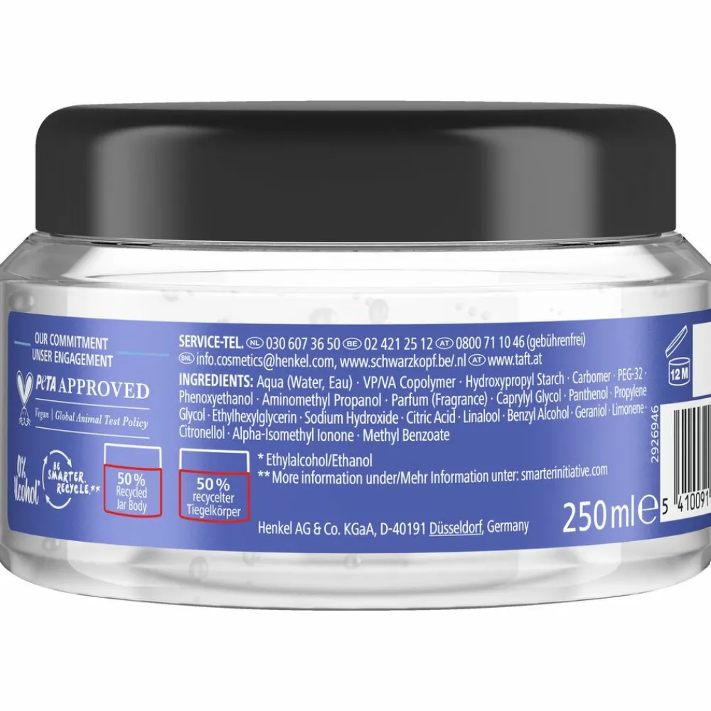 Haarstyling<Taft Gel Ultra Chaos Power 250 ml