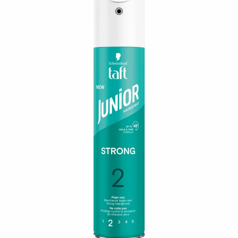 Junior Hairspray Strong 250 ml^Taft Hot