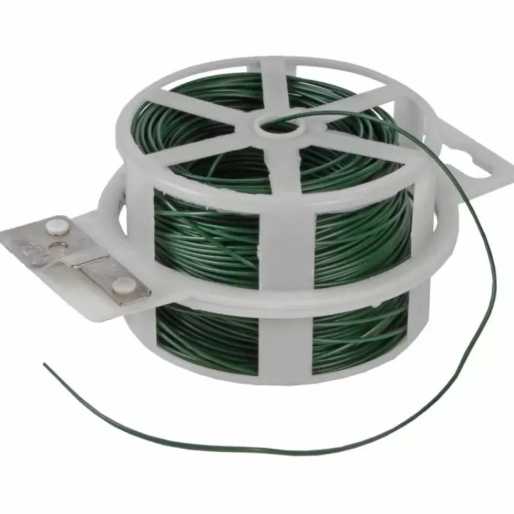 Alles Voor Kamerplanten<Talentools Binddraad Geplastificeerd Groen 50 m x 1.2 mm