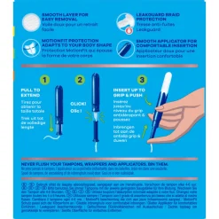 Pearl Compak Super Tampons met Inbrenghuls 18 stuks^Tampax Outlet