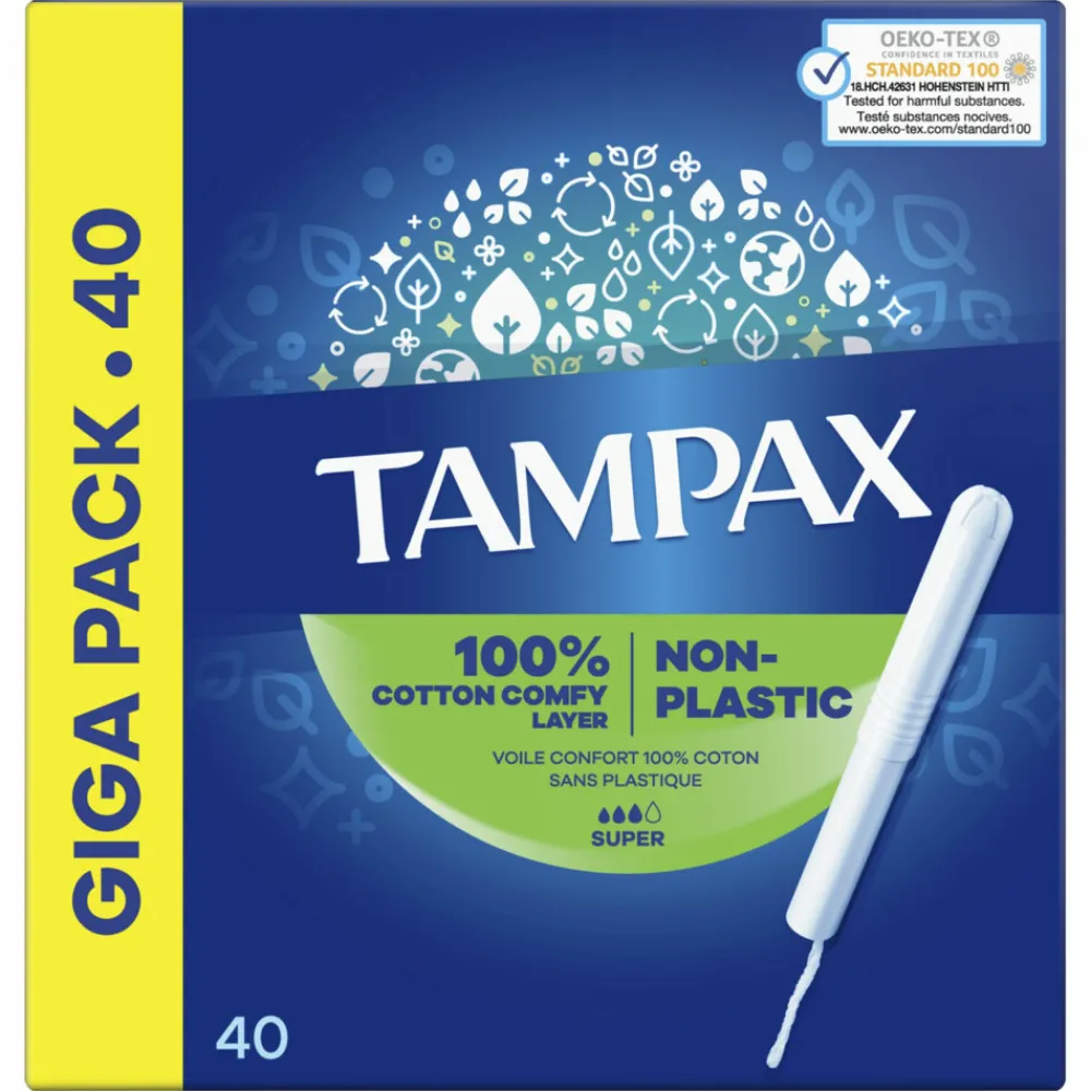 Sale Tampons Super 40 stuks Intiemhygiëne