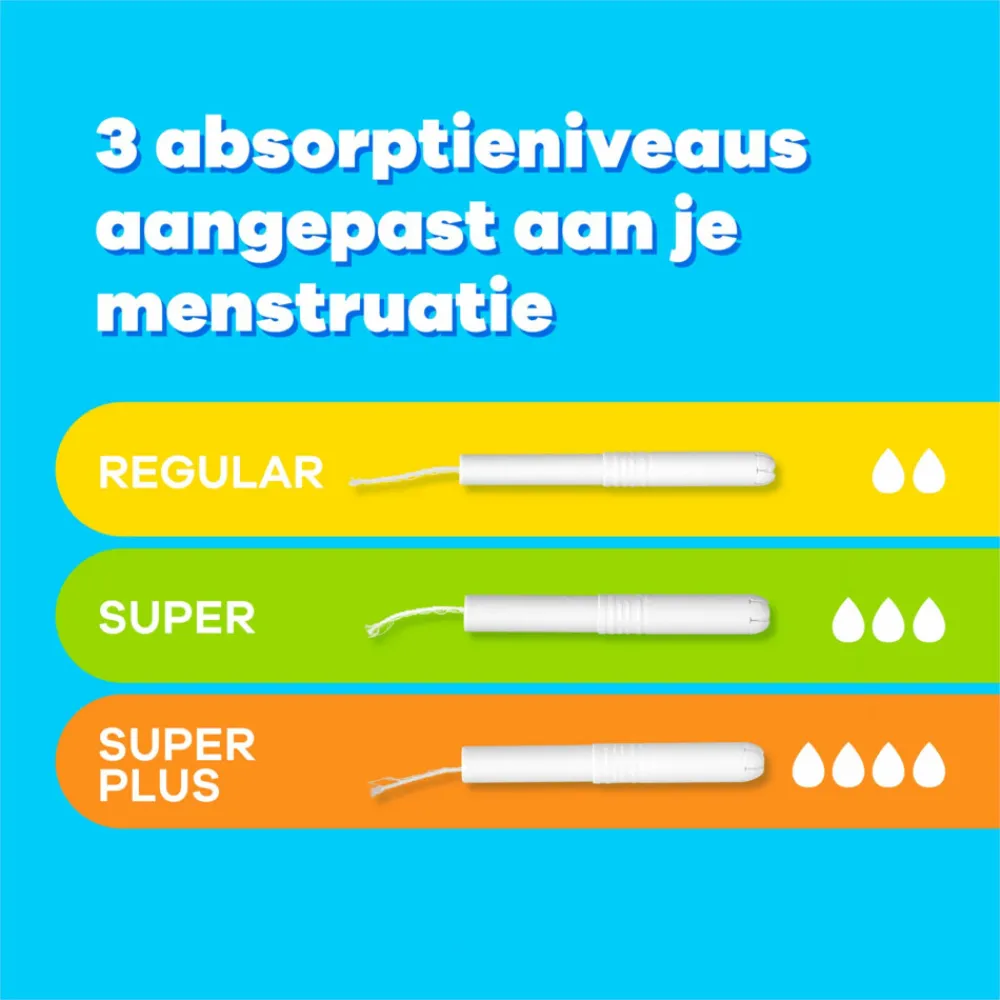 Sale Tampons Super 40 stuks Intiemhygiëne