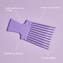 New Hair Pick Kam Voor Kroeshaar Accessoires