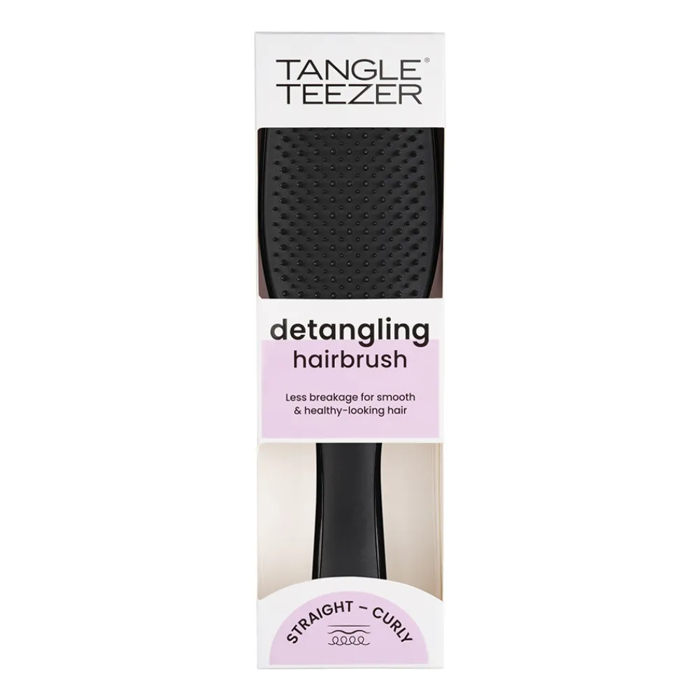 Hot Wet Detangler Haarborstel Midnight Black Accessoires