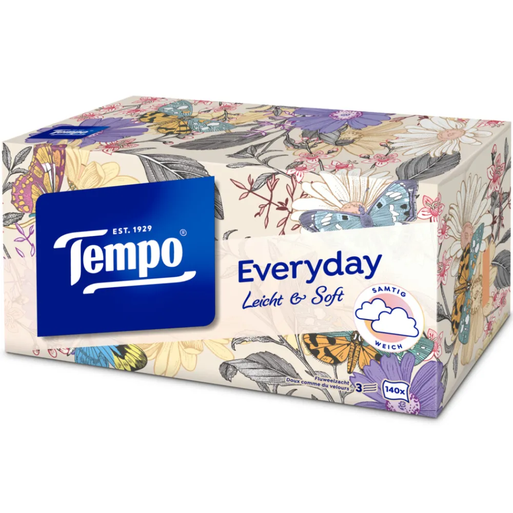 XXL Light Box 4-laags Tissues 140 stuks^Tempo Best