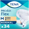 Incontinentie|Intiemhygiëne<TENA Proskin Flex Normal M 34 stuks