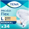 Incontinentie|Intiemhygiëne<TENA Proskin Flex Normal L 34 stuks