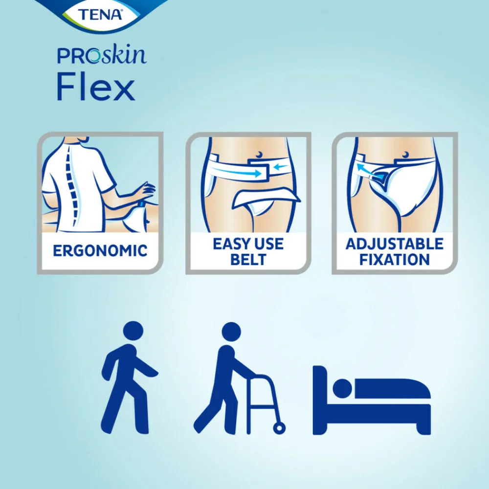 Incontinentie|Intiemhygiëne<TENA Proskin Flex Normal L 34 stuks