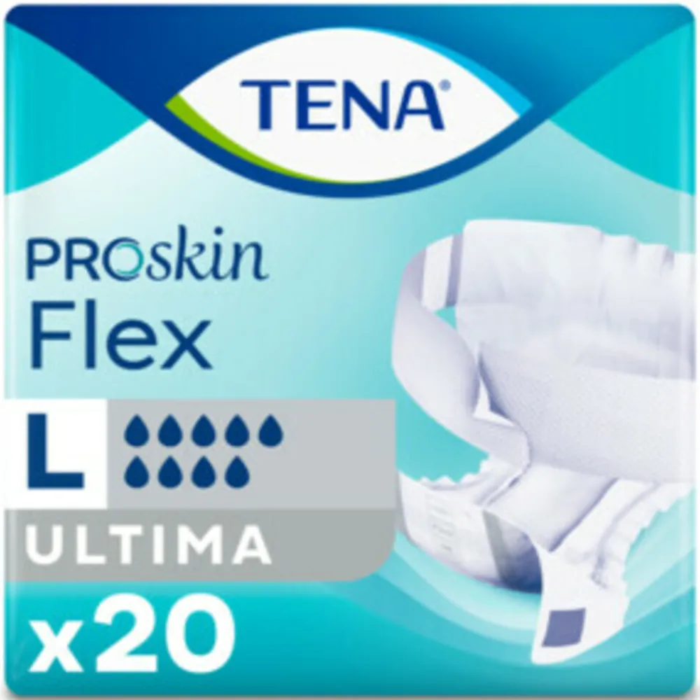 Incontinentie|Intiemhygiëne<TENA Proskin Flex Ultima L 20 stuks